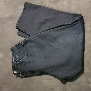 Jeans - dark wash blue